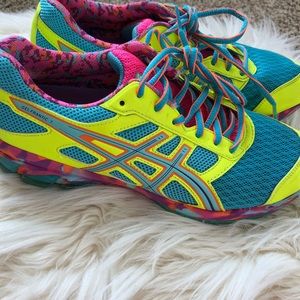 bright colored asics